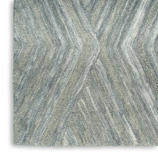 Nourison Graceful GRU03 Blue Area Rug T' R