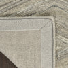 Nourison Graceful GRU03 Grey Area Rug Corner Image