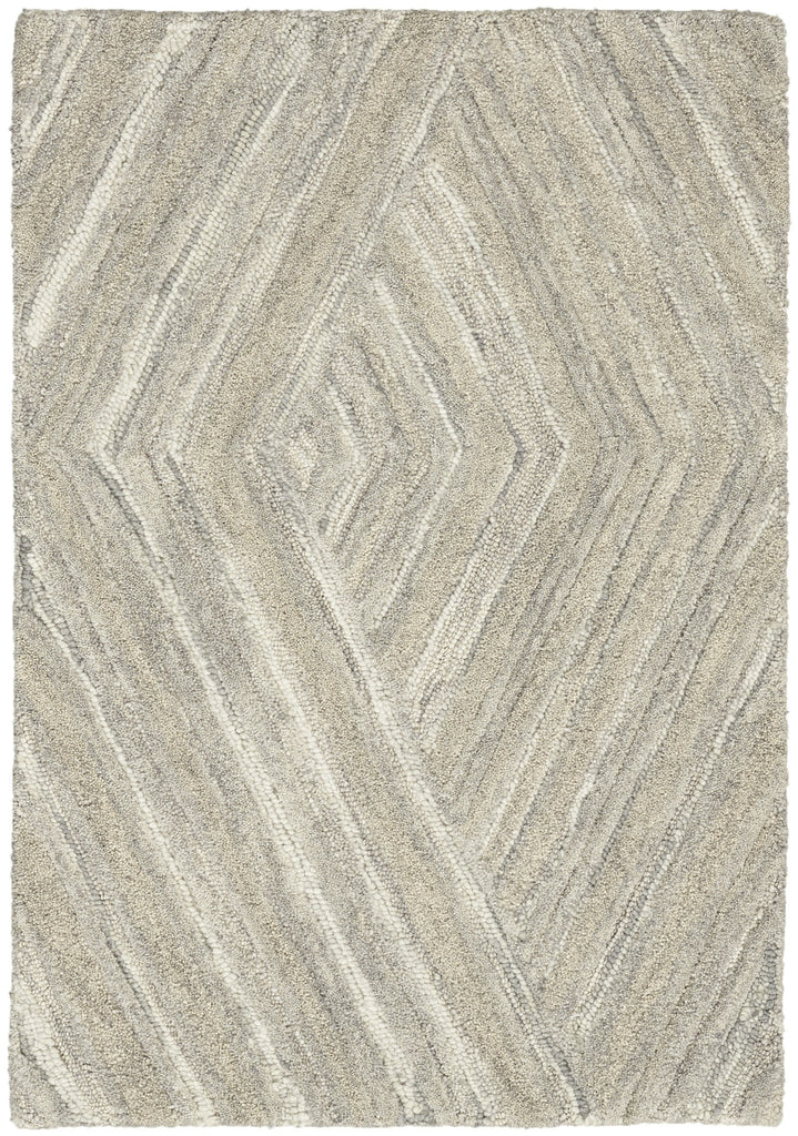 Nourison Graceful GRU03 Grey Area Rug main image