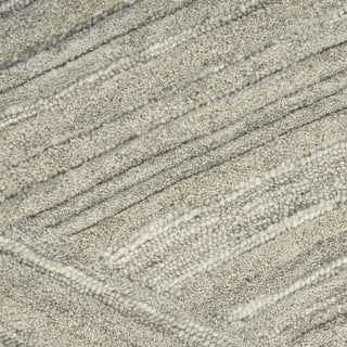 Nourison Graceful GRU03 Grey Area Rug Swatch Image