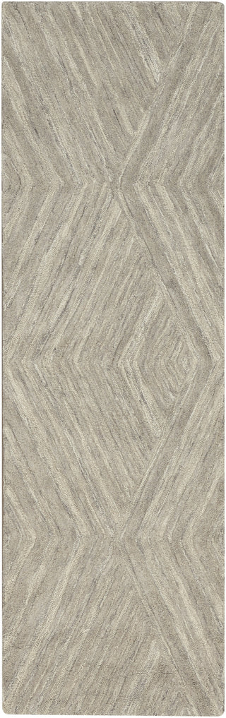 Nourison Graceful GRU03 Grey Area Rug Main Image