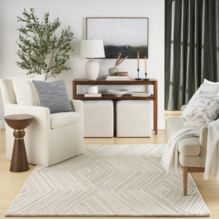 Nourison Graceful GRU03 Ivory Area Rug Room Image Feature