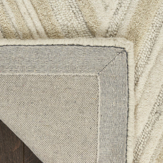 Nourison Graceful GRU03 Ivory Area Rug Corner Image