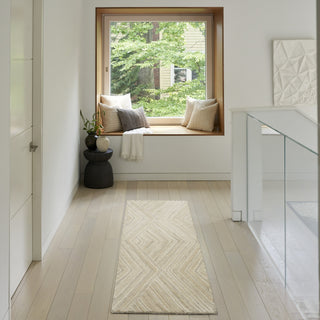 Nourison Graceful GRU03 Ivory Area Rug Corner Image