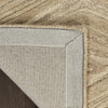 Nourison Graceful GRU03 Taupe Area Rug Corner Image