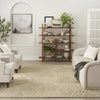 Nourison Graceful GRU03 Taupe Area Rug Room Image Feature
