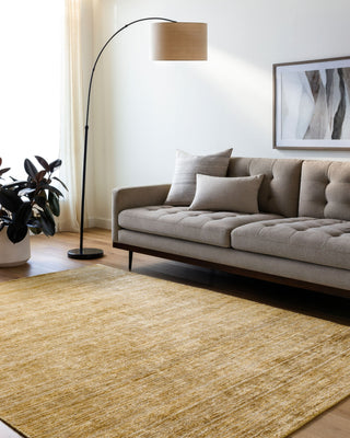 Surya Grandeur GRU-2303 Camel Area Rug Room Scene Feature