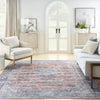 Nourison Grand Washables GRW01 Blue Multicolor Area Rug Room Image Feature