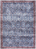 Nourison Grand Washables GRW06 Blue Brick Area Rug main image