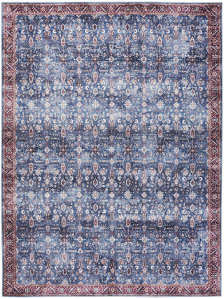 Nourison Grand Washables GRW06 Blue Brick Area Rug main image