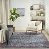 Nourison Grand Washables GRW06 Blue Brick Area Rug Room Image Feature