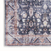 Nourison Grand Washables GRW06 Navy Ivory Area Rug Texture Image