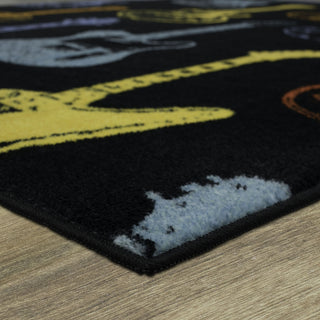 Mohawk Home Prismatic Guitar Montage Multi Area Rug