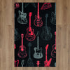 Mohawk Home Prismatic Guitar Montage Pink Area Rug