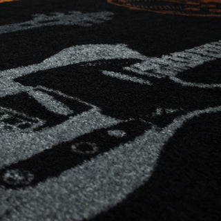 Mohawk Home Prismatic Guitar Montage Red Area Rug