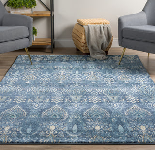 Dalyn Geneva GV315 Navy Area Rug 