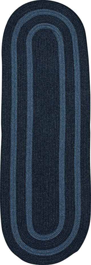 Colonial Mills Graywood GW53 Navy Area Rug Runner Main Image