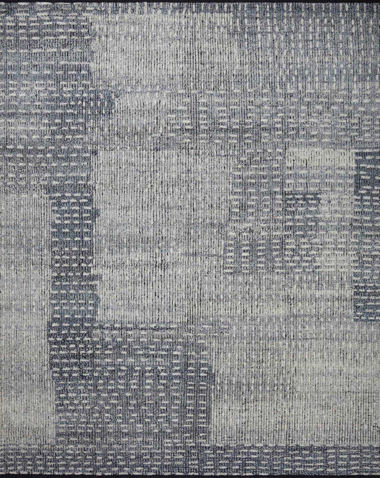 Amber Lewis x Loloi 2'0 3'0 Denim/Sky Small Gwyneth GWY-01 Area Rug