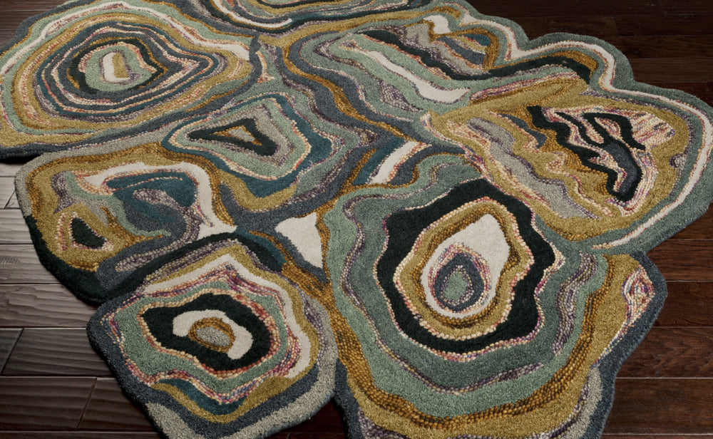 Surya Gypsy GYP-201 Area Rug 5x8 Corner Feature