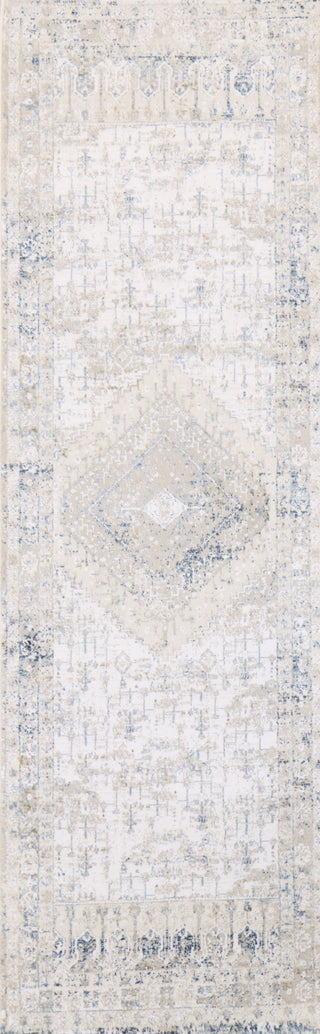 Bashian highland H117-HLD305 Ivory Blue Area Rug