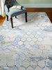 Bashian Highland H117-HLD306 Ivory Blue Area Rug