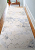 Bashian Highland H117-HLD306 Ivory Blue Area Rug Lifestyle Image Feature