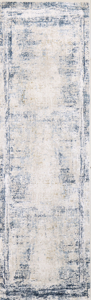 Bashian Highland H117-HLD308 Ivory Blue Area Rug