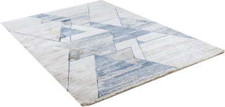 Bashian Highland H117-HLD309 Ivory Blue Area Rug