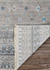 Couristan Halli Gabbeh Platinum Area Rug Backing Image