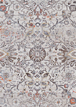 Couristan Halli Floral Kashan Beige/Mocha Area Rug Pile Image