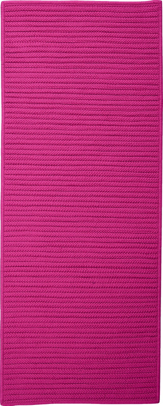 Colonial Mills Simply Home Solid H930 Magenta Area Rug Runner Main Image