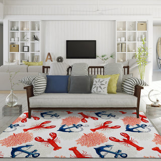 Dalyn Harbor HA4 Ivory Area Rug Lifestyle Image Feature