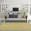Dalyn Harbor HA7 Gold Area Rug Lifestyle Image Feature