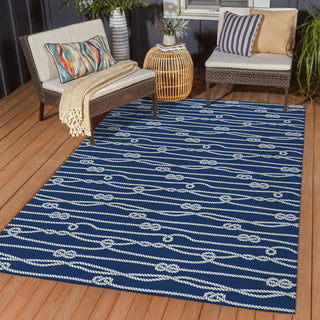 Dalyn Harbor HA7 Navy Area Rug