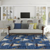 Dalyn Harbor HA8 Navy Area Rug Lifestyle Image Feature