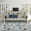 Dalyn Harbor HA8 Sky Area Rug Lifestyle Image Feature