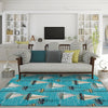 Dalyn Harbor HA8 Teal Area Rug Lifestyle Image Feature