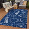 Dalyn Harbor HA9 Navy Area Rug