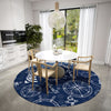 Dalyn Harbor HA9 Navy Area Rug 