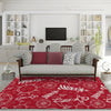 Dalyn Harbor HA9 Red Area Rug Lifestyle Image Feature