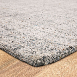 Karastan Haberdasher Silver Area Rug Angle Image