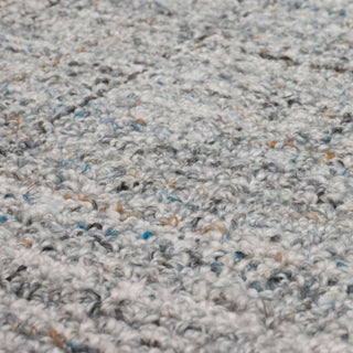Karastan Haberdasher Silver Area Rug Detail Image