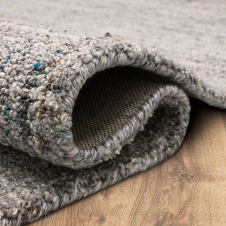 Karastan Haberdasher Silver Area Rug Detail Image