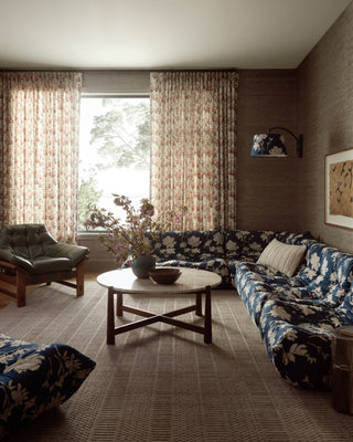 Loloi Hadley/Hemingway HD-03 Stone Area Rug Lifestyle Image Feature