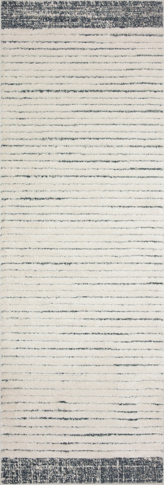 Loloi Hagen HAG-01 White / Ocean Area Rug Runner Image