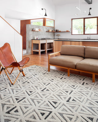 Loloi II Hagen HAG-02 Blue / Multi Area Rug Corner Image