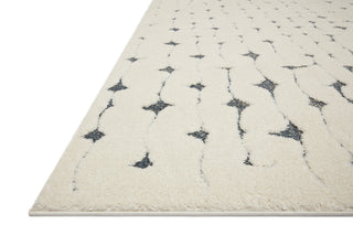 Loloi Hagen HAG-04 White / Navy Area Rug Corner Image