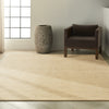 Calvin Klein Ck400 Halo HAL01 Beige Area Rug Corner Image