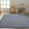 Calvin Klein Ck400 Halo HAL01 Denim Area Rug Corner Image