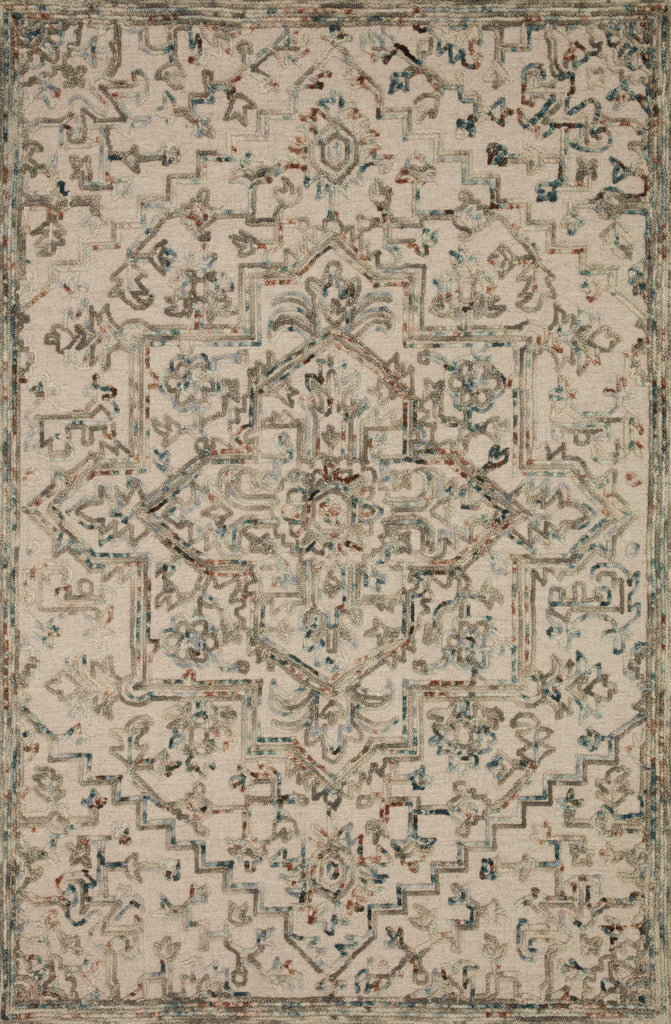 Loloi II Halle HAE-01 Grey/Ocean Area Rug main image